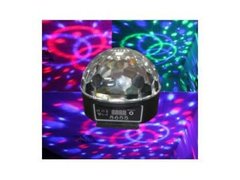 Glob disco cu lumini multicolore cu stick muzica